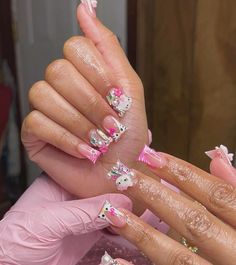 @rysinterlude Hello Kitty Book, Really Cute Nails, Square Acrylic Nails, Best Acrylic Nails, Now Open, Mani Pedi