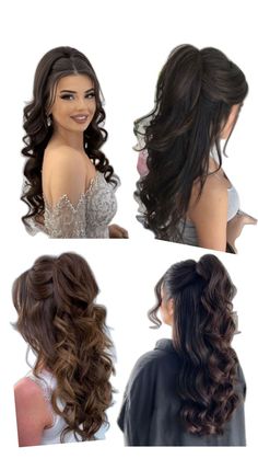 Casual Hairstyles For Long Hair, Summer Bridesmaids, Formal Hairstyles For Long Hair, Beautiful Braided Hair, Ball Hairstyles, Wedding Guest Hairstyles