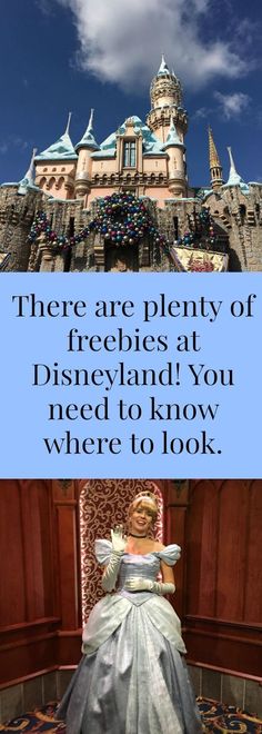 there are plenty of freebies at disneyland and you need to know where to look