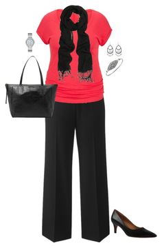 "Plus Size Work Outfit, Plus Size Career Fashion" by jmc6115 on Polyvore Casual Church Outfits Spring, Work Outfit Plus Size, Casual Church Outfits, Plus Size Work Clothes, Plus Size Black Dress, Outfit Plus Size, Look Office, Church Outfit, Plus Size Work