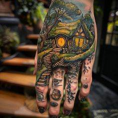 Sophisticated Hand Tattoo Tattoo Designs Healthy Bodies, Spooky Tattoos, Hand Tattoo, Tattoo Tattoo, Creative Tattoos, The Endless, Endless Possibilities, Body Art Tattoos