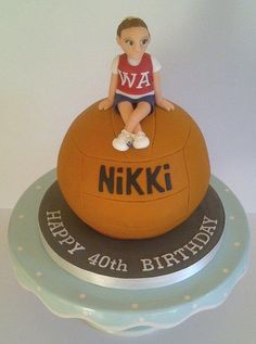 Sport Cake Ideas, Zoe Cake, Sphere Cake, Bon Voyage Cake, Unusual Cake, Amazing Cake Ideas, Cowboy Birthday Cakes