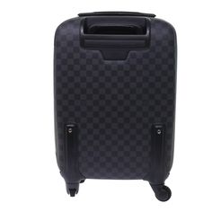 Brand: Louis Vuitton Model: Zéphyr Color: Black Material: Canvas Inclusions: Dust Bag Dimensions: W36cm x H55cm x D24cm Serial number: BA0184 Country of origin: France Condition: AB - good condition. The Louis Vuitton Zéphir Suitcase in Damier Graphite is a sleek and sophisticated travel essential, skillfully crafted from the brand's signature Damier Graphite canvas. The color palette features a contemporary black and gray checkered pattern, exuding modernity and versatility for diverse travel n Designer Black Travel Bag With Top Carry Handle, Designer Black Travel Bag, Designer Black Rectangular Travel Bag, Designer Black Luggage With Sleeve, Designer Black Travel Cases, Black Designer Rectangular Cases, Luxury Black Bag With Luggage Sleeve, Luxury Black Cases With Luggage Sleeve, Luxury Black Luggage For Travel