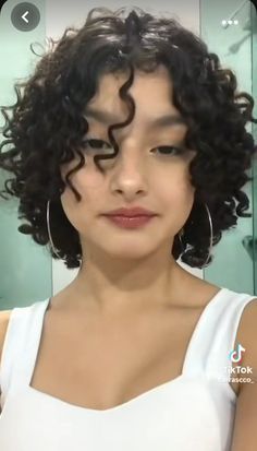 Short Haircuts For Mixed Curly Hair, Short Curly Hair Without Bangs, Short Curly Mixed Hair, Cute Short Haircuts Curly Hair, Short Tomboy Haircut Curly, Short Haircuts For Thick Curly Hair Round Faces, 3b Pixie Curly Hair, Short Haircut Ideas For Curly Hair