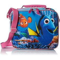 Finding Dory Rectangle Lunch Bag With Strap And Micro Silk Printing These Product Are Manufactured In United States Product Is Easy To Use And Adds A Great Value To The Product SKU:TOYSGB01JBCSNMO Size: M.  Color: Blue. Multicolor Rectangular Bags For Back To School, Multicolor Rectangular Bag For Back To School, Blue Rectangular Case Bag For Daily Use, Blue Rectangular Daily Use Bag, Rectangular Blue Lunch Bag As A Gift, Rectangular Blue Lunch Bag For Gift, Rectangular Blue Lunch Bag As Gift, Blue Rectangular Bag For School, Blue Rectangular School Bag