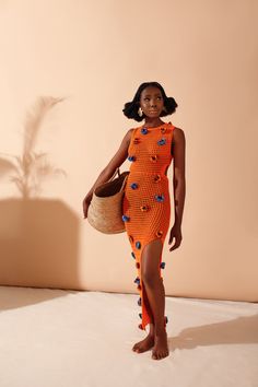 Fitted Crochet Dress For Party, Fitted Maxi Length Crochet Dress, Fitted Crochet Maxi Dress, Orange Fitted Crochet Dress For The Beach, Fitted Orange Crochet Dress For Beach, Orange Fitted Crochet Dress For Summer, Fitted Orange Crochet Dress For Summer, Evil Eye Top, Athena Dresses