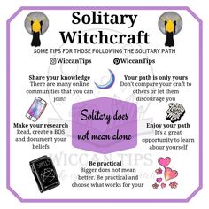 Solitary Witch, Wiccan Magic, Magick Spells, Wiccan Spell Book, Witchcraft Spell Books, Book Of Shadow