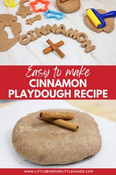 cinnamon playdough recipe for kids to make