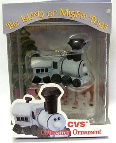 a toy train with thomas the tank engine on it's front and back sides