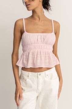 The perfect little slip top that takes influence from 90's dressing in its babydoll silhouette. the Babydoll Tank is made for the warmer seasons in its breathable cotton fabrication. 100% Cotton Obey Clothing, Slip Top, Babydoll Tank, Casual Accessories, Dress Sandals, Fit Inspo, The Well, Clothes For Sale, Baby Dolls