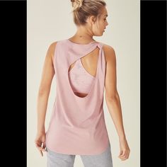 Fabletics Tops | Fabletics Women Athletic Top | Color: Pink | Size: Xs