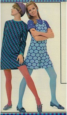 1960s Mod Fashion, 1960’s Fashion, 1960s Dresses, 1960s Outfits