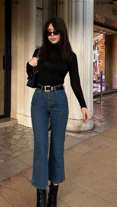 Fashion: #fashion, #style, #outfitinspiration, #beauty College Outfits With Jeans, Fall Corporate Casual Outfits, College Outfits Formal, Winter Fits For College, Winter Outfit For College, Elegant Baddie Outfits, Corporate Outfits Winter, Outfit Con Jean, Business Casual Outfits Jeans