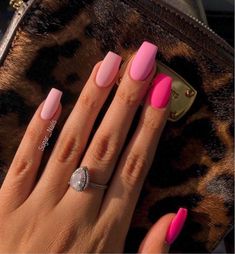 French Pedicure, Tapered Square Nails, Tapered Square, Colorful Nails, Pink Acrylic Nails, Square Acrylic Nails, Perfect Pink, Beauty Nail