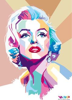 marilyn monroe pop art print by andy warhol, available in multiple sizes and colors