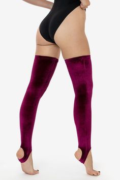 Thigh High Sock, Velvet Socks, Stirrup Pants, Velvet Dresses, South Central, Thigh High Socks, Thigh High Stockings, Stirrups, Stretch Velvet