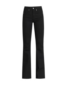 In a sophisticated dark wash, the Beverly jean features a high-rise waist that is fitted through the hips and thighs with a subtly flared leg. High quality stretch denim offers a flattering look with a flexible fit. Tuck in any of our tops and add sky-high heels for an elongating silhouette.64% Cotton, 34% Polyester, 2% PolyurethaneMade in LA from premium Turkish denimTurn inside out and machine wash on cold. Hang to dry.Style #J20089560644ON Elegant Mid-rise Dark Wash Flare Jeans, High Waist Fitted Flares With Five Pockets, Chic High Rise Flare Jeans With Five Pockets, Chic Dark Wash Stretch Flares, Fitted Flare Jeans With Five Pockets, Chic High Rise Flares For Workwear, Modern Fitted Black Flare Jeans, Fitted Modern Flare Jeans, Sleek High Rise Jeans For Fall