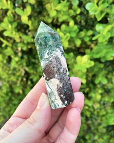 Moss agate is said to encourage tranquility and emotional balance. Emotional Balance, Moss Agate, Agate, Stone, Unique Jewelry, Handmade Gifts, Clothes