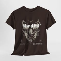 Step up your style game with our Mindful T-shirt, a must-have addition to any streetwear enthusiast's wardrobe. This unisex graphic tee features a striking skull design that merges Y2K influences with modern street aesthetics. Crafted for comfort and statement-making, the bold skull graphic adds an edgy vibe to your everyday outfits. Perfect for those who dare to stand out, this shirt is not just apparel; it's a piece of self-expression. Whether you're hitting the urban jungle or just chilling w Graphic Tee Y2k, Streetwear Graphic Tee, Y2k Skull, Edgy Aesthetic, Skull Tee, Skull Graphic, Skeleton Shirt, Skull Design, Urban Jungle