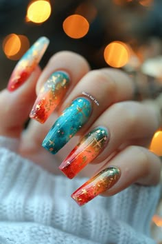 nail art Gold Glam Nails, Constellation Nail Art, Nirvana Nails, Fancy Nail Designs, Fresh Nail Art, March Nail, Aries Women, Fresh Nail, Trendy Nail Designs