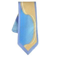 Henri Picard Men's Tie & Hanky Set Blue Aqua Khaki 100% Silk 4" Wide Classic #HenriPicard #Tie Men Tie, Men's Tie, Tie Set, Blue Tie, Ebay Seller, Ties Mens, Pocket Square, Silk Ties, I Card