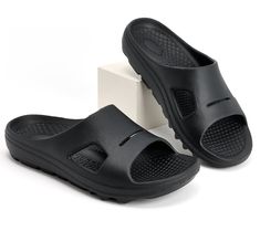 Carefully cushioned to keep your feet content, these recovery slide sandals are ideal to wear after workouts or during downtime. After all, self-care starts from the ground up. From RevitalignTM. Comfortable Slides With Gel Cushioning For Vacation, Comfortable Gel Cushioned Slides For Beach, After Workout, From The Ground Up, Slide Sandals, Self Care, Fashion Shoes, Slip On, Sandals