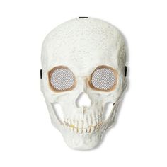 The Adult Unisex Way to Celebrate Skull Skeleton Halloween Mask is perfect for any Halloween or costume event! Adult one size fits most, hanging 24.5cm height, 0.35lbs, with a moving jaw, realistic sculptural detail, this Full-Face mask will literally be the talk of the party... that is... when everyone else stops screaming of fright. The moving jaw not only adds to the freaky factor of this mask, but also makes it easier to talk and freely move your mouth. Wear with regular clothes or pair it with a dark robe or shredded clothing for a fully freaky effect. Fits most adults comfortably. Pair with other Way To Celebrate costumes and accessories like jewelry, headbands, hats, costume accessories, tutus, tights, and more. Make sure your Halloween is a truly frightful experience with the Way T Mask Cardboard, Skeleton Mask, Skull Mask, Halloween Mask, Skeleton Halloween, Full Face Mask, Halloween Accessories, Halloween Skeletons, Halloween Masks