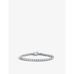 Find TIFFANY & CO. Victoria 0.31ct Marquise-cut And 6.22ct Brilliant-cut Diamonds Tennis Bracelet on Editorialist. | Tiffany & Co. platinum, marquise-cut and brilliant-cut diamonds tennis braceletPlatinumMarquise-cut diamonds totalling 0.31ctsRound brilliant-cut diamonds totalling 6.22ctsBox-clasp fasteningFloral design, diamond-encrusted silhouetteChain length: 7'Please refer to the brand’s care instructionsTo learn more about this product or for expert styling services, get in touch with our Personal Shopping team Tiffany Tennis Bracelet, Tennis Bracelet Diamond Tiffany, Tennis Bracelet Tiffany, Bracelet Tiffany And Co, Tiffany Victoria, Tiffany Bracelet, Styling Services, Latest Bracelets, Tiffany Bracelets