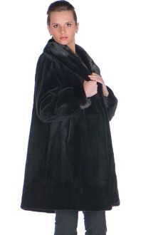 Sheared Mink Fur Jacket-Black Mink Shawl Collar - 6$2,995.00 – $3,495.00http://www.madisonavenuemalls.com/shop/furs/sheared-mink/strollers-jackets/sheared-mink-fur-jacket-black-mink-shawl-collar/?attribute_pa_size=6 Black Fur Outfit, Mink Shawl, Cropped Faux Leather Jacket, Fur Clothing