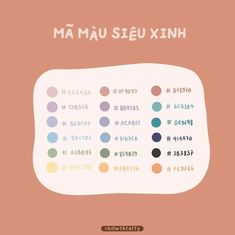 the cover of mau seeu xinhh's album, which features different colors