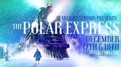 a poster for the polar express