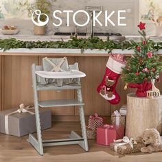 Give the gift of the Tripp Trapp® High Chair² from @stokkeusa, designed to make all family members part of the festivities—even the smallest ones🎄✨ #lovemypbk #ChairForLife