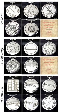 several different types of circular metal objects