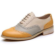 Classical-Leather-Wing-up-Brogues-Flat-Lace-up-Oxford-Shoes-Loafers Flat Oxford Shoes, Flat Slippers Sandals, Comfortable Loafers, Aqua Blue Color, Lady Shoes, Leather Brogues, Shoes Handmade, Spring Summer 2023, Pink Lady