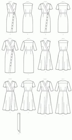 the instructions for how to make a dress