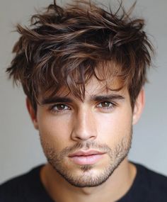 Exploring 31 Trendy Messy Haircut Men Styles for Short Medium and Long Hair Messy Look, Perfect Blowout