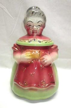 Grandmother Cookie Jar Vintage Cookies, Cookie Jars, Cookie Jar, Decorative Jars, Canning