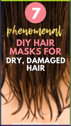 Hair Repair Diy, Dry Hair Mask, Damaged Hair Diy, Diy Hair Mask For Dry Hair, Stop Hair Breakage, Best Hair Mask