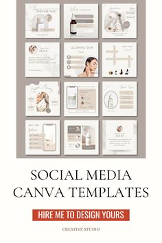 the social media canva templates have been designed to be used for advertising purposes