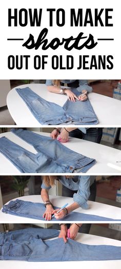 how to make shoes out of old jeans - step by step instructions for making them