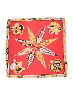 Emilio Pucci Silk ScarfPinkPrintedFeaturing Hand-Rolled Edges Pucci Scarf, Pucci Dress, Pucci Print, Printed Scarf, Printed Silk Scarf, Vintage Holiday Dress, Vintage Holiday, Designer Gifts, Emilio Pucci