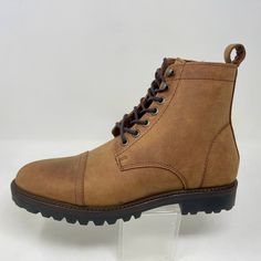 Portland Leather Breaker Patina Boots Mens 9 1/2 Brown Suede Handmade 171.6=S1505 Men's Size: 9 1/2 These Look Brand New. Style No: Bp2123691 Handmade In Mexico. Beautiful Pre-Owned Condition - No Flaws. Palm Soft Glove Leather Lining New Retail - $ 297 Inv: S-1505 Shaft Height: 5 1/2" We Recycle All Packaging. Color = Caribou We Always Carefully Package And Ship Immediately. Will Ship As Pictured. - Thanks For Looking. Brown Moc Toe Lace-up Boots With Leather Footbed, Brown Goodyear Welted Lace-up Boots For Fall, Rugged Brown Lace-up Boots With Round Toe, Brown Rugged Lace-up Boots With Round Toe, Masculine Leather Sole Work Boots For Fall, Masculine Leather-sole Work Boots For Fall, Brown Leather Lace-up Boots For Fall, Brown Lace-up Boots With Leather Sole For Business, Rugged Brown Round Toe Work Boots