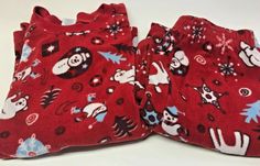 A fun pair of Children's Place fleece pajamas in size Large 10/12 for either boy or girl. Preowned and in great condition. Measurements are: TOP 22" from shoulder to hem. 17" side to side at chest. 23" from neckline to sleeve hem. BOTTOMS: 33" from waist to hem. 14" side to side at waist. 24" inseam. 12" rise. Together they weigh 13 ounces for cheap shipping!  Ships on same or next business day from Vermont.  *Please check out my other listings; I have an assortment of vintage treasures plus bed Winter Pajamas, Fleece Pajamas, Childrens Place, Vermont, Alexander Mcqueen Scarf, Boy Or Girl, Pajamas, Ships, Bed