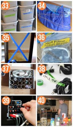 the instructions for how to make an easy diy project with plastic containers and wire