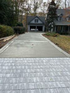 concrete-driveway Bad Neighbors, Concrete Fence, Closet System, Had Enough