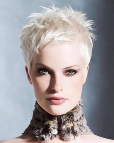 Spikey Hair, Hairstyles Pictures, Blonde Pixie Hair, Spiky Hair