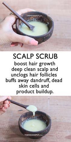 Boost Hair Growth With this Scalp Scrub Diy Hair Growth, Hair Growth Tonic, Growing Hair, Boost Hair Growth, Scalp Scrub, Baking Soda Shampoo, Grow Hair Faster, For Hair Growth