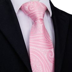 men's necktie&Pink Tie,Luxury Pink Necktie Pocket Square Cufflinks Set, Elegant Pink Standard Tie Suit Accessories, Pink Standard Tie For Groom, Pink Floral Pocket Square, Pink Tie And Pocket Square, Elegant Pink Ties For Semi-formal Occasions, Pocket Square Styles, Necktie Set, Cufflink Set, Pink Ties