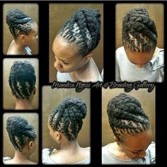 Blackwomen Hairstyle, Loc Braids, Hairstyle For Black Women, Sisterlocks Styles