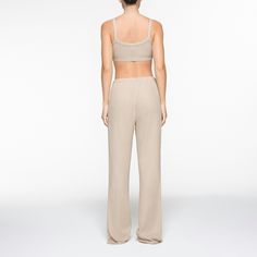 A drapey, straight leg fit completes these lounge pants for an ultra-comfortable feel you’ll love year-round. Constructed with the softest, stretchy waf... Loose Pants, Joggers Womens, Lounge Pants, High Waisted Leggings, Soft Fabrics, Straight Leg, Lounge, High Waisted, Leggings